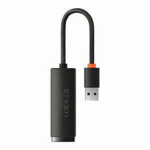 Baseus Lite Series USB – RJ45 hálózati adapter, 100Mbps (fekete) kép