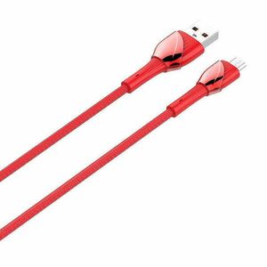 LDNIO LS662 USB - Micro USB 2m, 30W kábel (piros) kép
