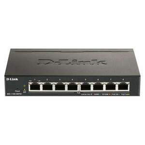 D-Link DGS-1100-08PV2 hálózati kapcsoló Vezérelt L2/L3 Gigabit Et... kép