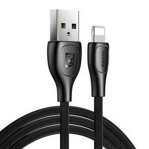 Cable USB Lightning Remax Lesu Pro, 2.1A, 1m (black) kép