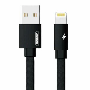 Cable USB Lightning Remax Kerolla, 1m (black) kép