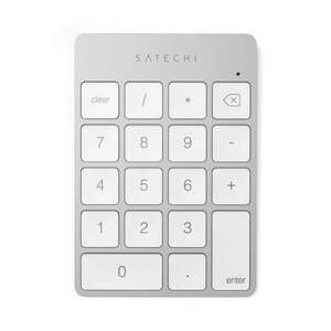 Satechi Aluminum Slim Wireless Keypad - Silver kép