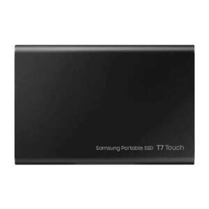 Samsung T7 Touch, 500 GB, USB 3.2 Gen.2, AES 256, Fekete, Külső SSD kép