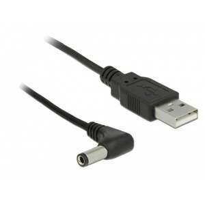 Delock USB-A - DC 5.5 x 2.5mm tápkábel 1, 5m (85588) kép