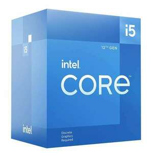 Intel Processzor - Core i5-12400F (2500Mhz 18MBL3 Cache 10nm 65W... kép