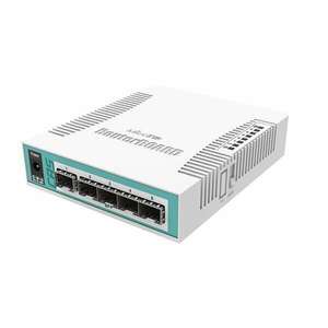 Mikrotik Cloud Router Switch - CRS106-1C-5S (asztali switch, 5xSFP) kép