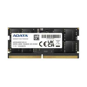 ADATA Memória Notebook - 8GB DDR5 (8GB, 4800MHz, CL40, 1.1V) kép