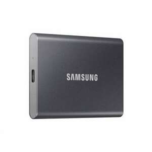 Samsung T7 hordozható SSD, 2TB, USB 3.2, Szürke kép
