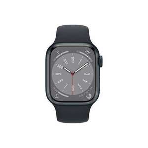 Apple Watch Series 8 GPS 41mm éjfekete alumínium tok, éjfekete sp... kép