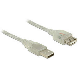 Delock USB 2.0-s bővítőkábel A-típusú csatlakozódugóval > USB... kép