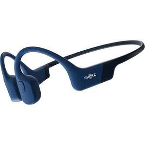Shokz OpenRun csontvezetéses Bluetooth kék Open-Ear sport fejhallgató kép