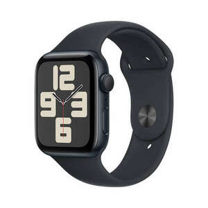 Apple Watch SE2 v2 GPS 44mm Midnight Alu Case w Midnight Sport Ba... kép