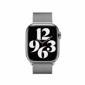 Apple Watch 41mm Band: Silver Milanese Loop kép