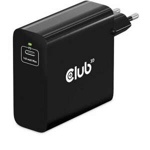 Club 3D USB-C Hálózati töltő - Fekete (140W) kép