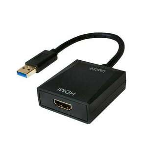Logilink UA0233 USB3.0 to HDMI Display adapter Fekete UA0233 kép