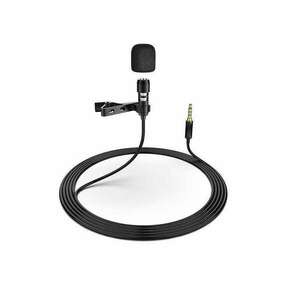 Csiptehető Mikrofon, PMLLCB, jack 3.5, fekete kép