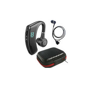 V9S Bluetooth 5.2 vezeték nélküli fejhallgató, headset, LED kijel... kép