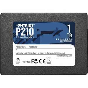 SSD Patriot 1TB P210 2, 5" SATA3 kép