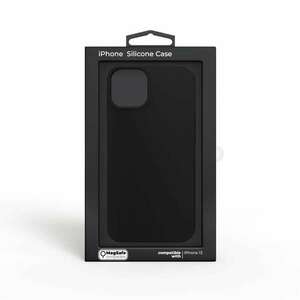 Next One MagSafe Silicone Case for iPhone 13 - Black kép