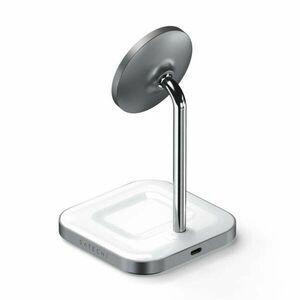 Satechi Aluminium 2-in-1 Magnetic Wireless Charging stand (iPhone... kép
