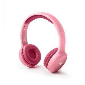 Muse M-215 BTP Bluetooth Gyermek Fejhallgató - Rózsaszín kép