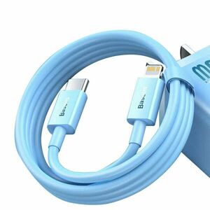 USB-C kábel - Lightning 20W PD 1m Baseus Superior Series - kék kép