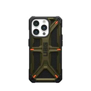 UAG Monarch - védőtok iPhone 15 Pro-hoz (kevlár elem zöld) kép