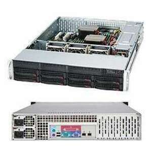 Supermicro server chassis CSE-825TQC-R802LPB, 2U, 2x800W kép