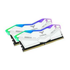 TeamGroup 32GB / 7800 T-Force Delta RGB DDR5 RAM KIT (2x16GB) - Fehér kép