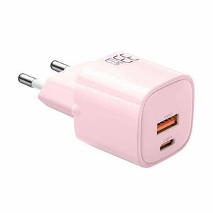 Mcdodo CH-0156 USB-A / USB-C Hálózati töltő - Rózsaszín (33W) kép