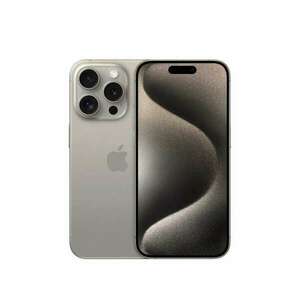 Apple iPhone 15 Pro 256GB Okostelefon - Natúr Titánium kép