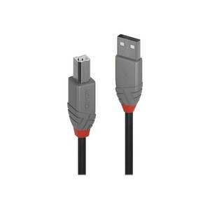 Lindy 36673 USB kábel 2 M USB 2.0 USB A USB B Fekete (36673) kép