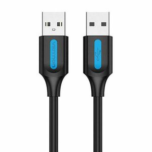 USB 2.0 kábel Vention COJBD 0.5m Fekete PVC kép