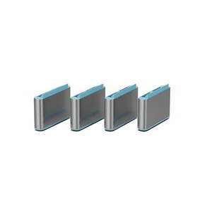 Lindy 40465 USB Type-C Portblokkoló - Kék (4db dugó + 1 db kulcs) kép