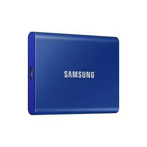 Samsung MU-PC1T0H T7, 1TB, USB-C, USB 3.2 Gen 2, Kék külső SSD kép