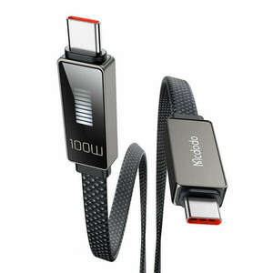 Kábel Mcdodo CA-4470 USB-C USB-C kijelzőre 100W 1.2m (fekete) kép
