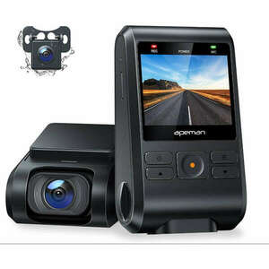 APEMAN C550 üvegre felszerelhető dashcam, autóskamera kép