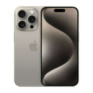 Apple iPhone 15 Pro 1TB - Natúr + Hydrogél fólia kép