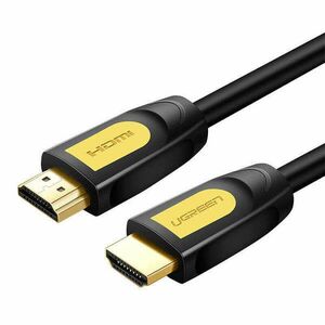 HDMI 2.0 kábel UGREEN HD101, 4K 60Hz, 0, 75m (fekete és sárga) kép