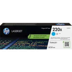 HP W2201X Toner Cyan 5.500 oldal kapacitás No.220X kép