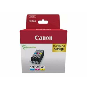 Canon CLI-521 Tintapatron Multipack 3x9 ml kép