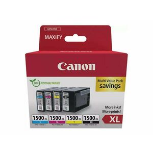Canon PGI-1500XL Tintapatron Multipack 1x34, 7 ml + 3x12 ml kép