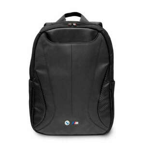 BMW Carbon&Leather Tricolor - Notebook hátizsák 16" fekete kép