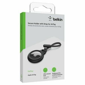 Belkin Secure Holder w Strap - Airtag - Black kép