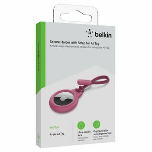 Belkin Secure Holder w Strap - Airtag - Pink kép