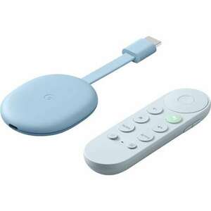 Google Chromecast + Google TV - Blue kép