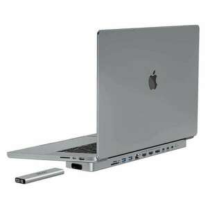 INVZI USB-C dokkoló állomás MacBook Pro 16-hoz ezüst (MH01-13) kép