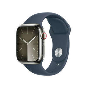 Okosóra Apple Watch Series 9 Kék Ezüst színű 41 mm kép