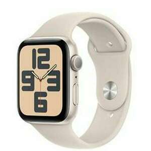 Okosóra Apple Watch SE Fehér Bézs szín 44 mm kép