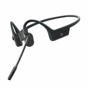 Shokz OpenComm2 csontvezetéses Bluetooth fekete Open-Ear headset kép